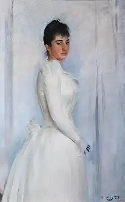 Portrait of Montserrat Carbó, 1888