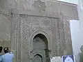 Partially restored qibla iwan in 2018