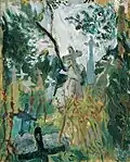 Crosses on Graves, 1947, Oil on paper, 32 x 25&nbsp;cm..