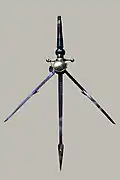Set of cold weapons