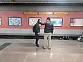 12958 Swarna Jayanti Rajdhani Express – Pantry car