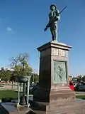 George Dilboy Memorial statue at Hines VA Hospital