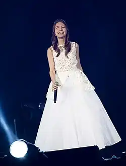 May J. performing in 2015