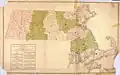 The Commonwealth's districts, as of 1842.