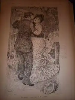 1884 La Vie Moderne - paper print, 1883