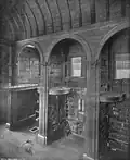 Book stacks, ca.1890.
