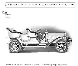 1906 Stevens-Duryea Model S Big Six Touring Car