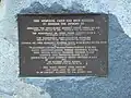 detail of old plaque (1960)