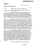 Memorandum for denial of replacement Medal of Honor, 1941.