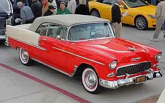 Image 181955 Chevrolet Bel Air convertible (from History of the automobile)