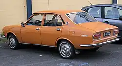 First-facelift Mazda 616 sedan (Europe), 1973–1974