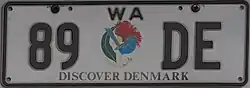 Regional plate (Denmark), 1990-2000