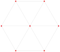 Real {4,3}, or has 8 vertices, 12 edges, and 6 faces