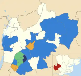 2008 results map