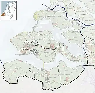Slijkplaat is located in Zeeland