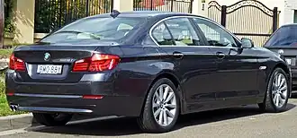 Pre-facelift: rear