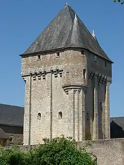 The keep of the eleventh century castle, in Migné-Auxances