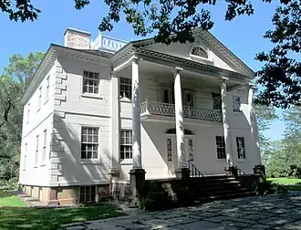 The front of the house as seen in 2014