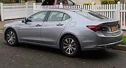 2015 Acura TLX (rear view)