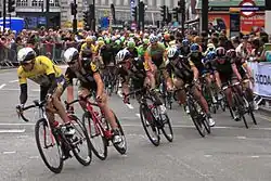 Edvald Boasson Hagen in the final stage with his MTN-Qhubeka team