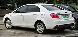 Geely Emgrand EV facelift (rear)