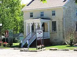 This is the oldest stone home on the Santa Fe Trail and houses the Trail Days Cafe & Museum.