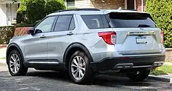 Rear view (XLT; pre-facelift)