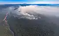 The Camp Creek Fire on September 9