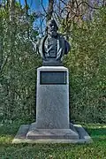 Bust of Waul by T.A.R. Kitson at Vicksburg National Military Park