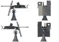 2&nbsp;cm Flak C38 in a M 43U Zwilling mount with short folding shield.