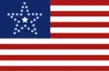 Digital remake of a 31 star American flag with a Grand Luminary star pattern[62]
