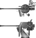 The single 3.7&nbsp;cm Flak M42U gun on the LM 43U mount