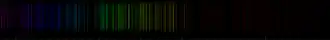 Color lines in a spectral range