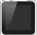 Silver 6th generation iPod Nano