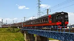 The 719–700 series FruiTea trainset in April 2015