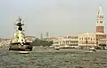 Deutschland (A 59) in Venice during the 54. AAR in August 1980