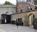 Baboon troop opposite the Jewel House