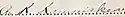 Albert Kūnuiākea's signature