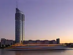 Millennium Tower, Vienna, Austria's highest office building at the time of its completion