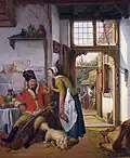 Interior of an Inn (1825) by Abraham van Strij
