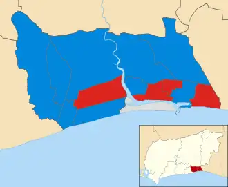 2018 results map