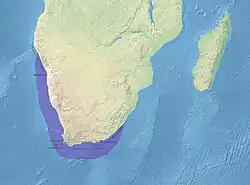 Map of range