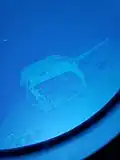 Aft 5" gun mount