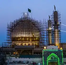 Repairs to the mosque, October 2013