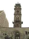 Northern side of the tower