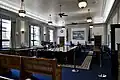 Senate Finance Committee room in the Alaska State Capitol