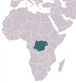 Map of range