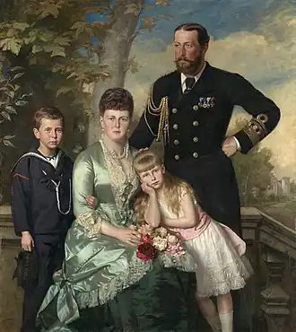 Alfred, Duke of Edinburgh and Family