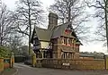 Lodge to Allerton Priory, Allerton Road, Allerton (1867–70; Grade II)