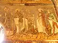 Hungarians saints: Bishop Gellert, King Ladislaus I, unknown, King Stephen I, his son Prince Emericus
